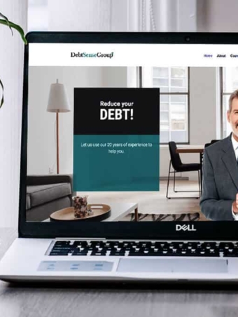 Debt Sense Group Website Development